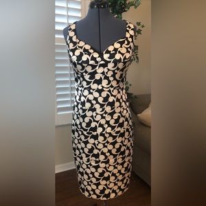 Elegant Black & White Holiday/Formal Dress SIZE 14